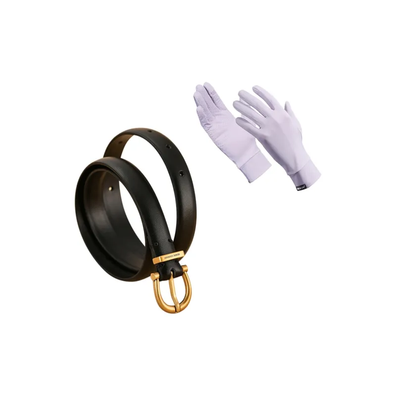 HLA Cow Leather Belts Women's Width 2.9cm-7