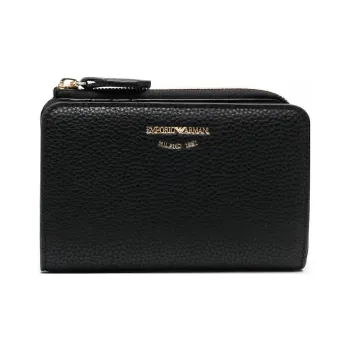EMPORIO ARMANI Polyester Wallet Women's Black