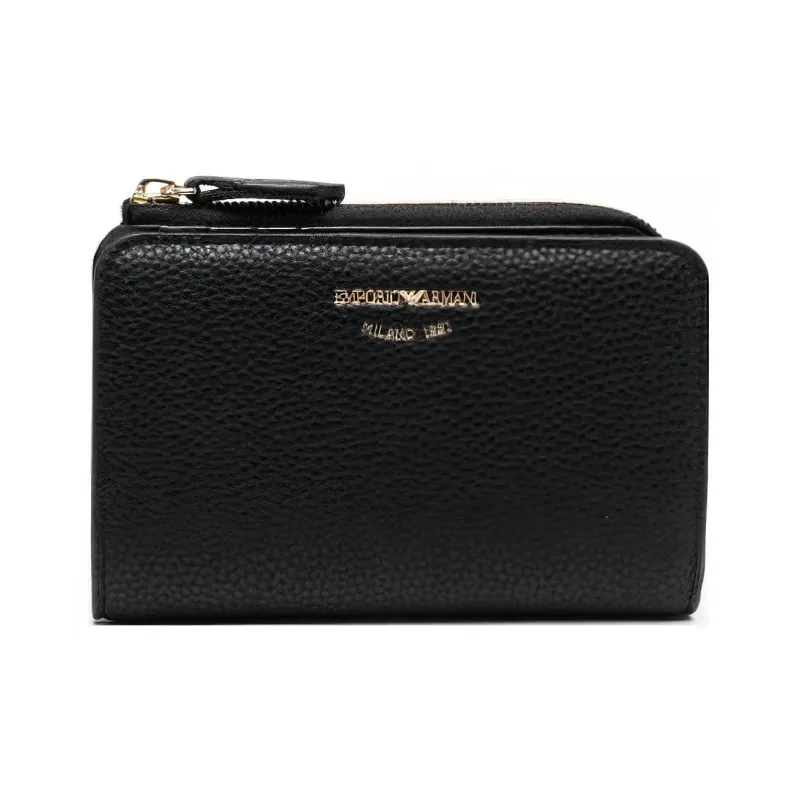 EMPORIO ARMANI Polyester Wallet Women's Black-0