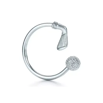 TIFFANY & CO. Keychains Unisex Silver