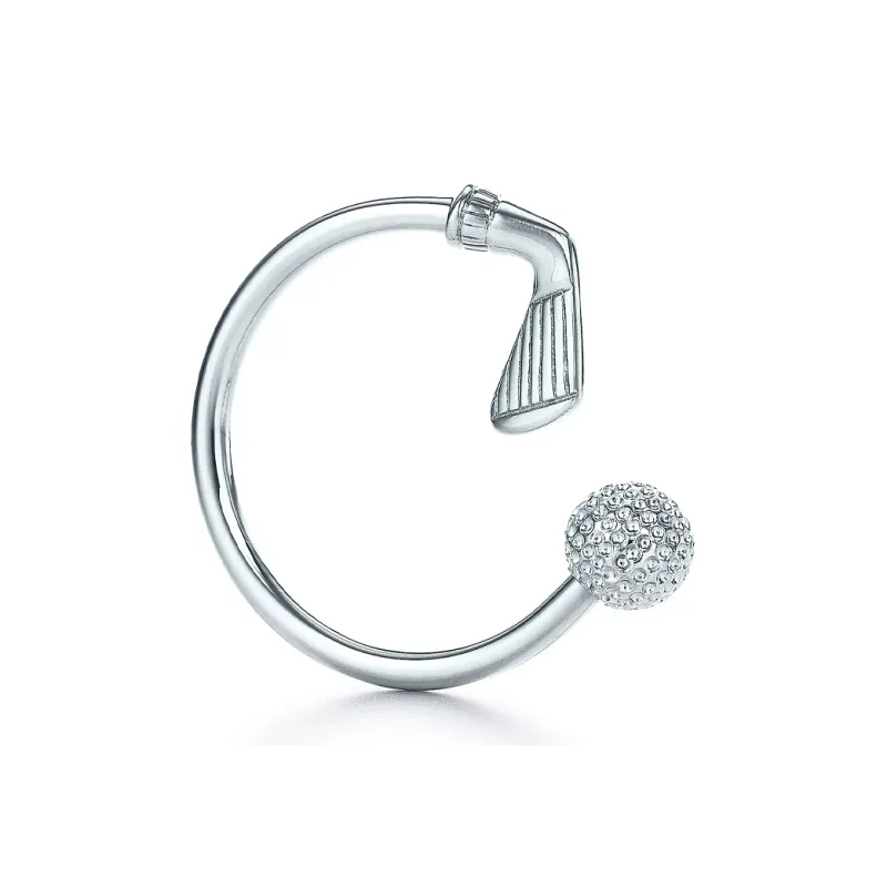 TIFFANY & CO. Keychains Unisex Silver-0