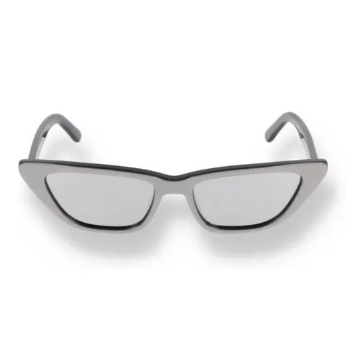 AMBUSH Plate Frame Irregular Shape Sunglasses Women's Gray