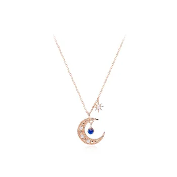 YOASOBI S925 Silver Necklaces Women's Rose Gold