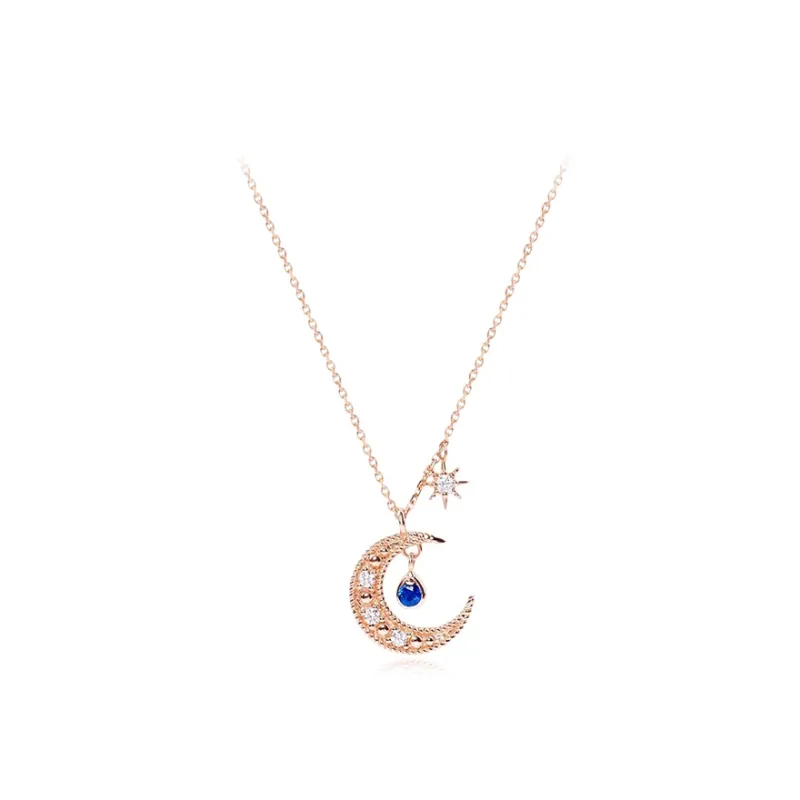 YOASOBI S925 Silver Necklaces Women's Rose Gold-0