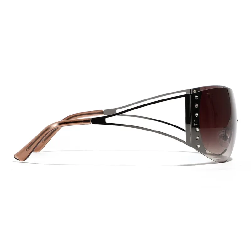 KENMO Irregular Shape Sunglasses Unisex-5