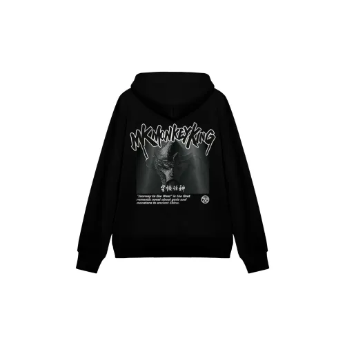 MK MONKEY KING Sweatshirts Unisex Black