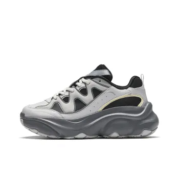 Anta Meowth Shoes 5 Anti Slip Wear Resistant Low Top Casual Shoes Women's Gray Black