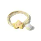 Star Laser Bead Hair Tie