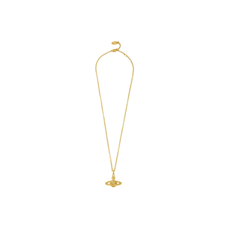 Vivienne Westwood Logo Plaque Necklace-2