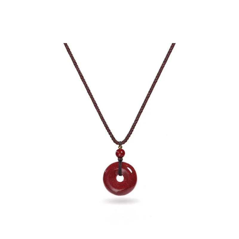 Asia Star Cinnabar Necklaces Unisex-0