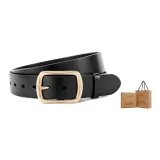 Black Men's Strap Width 3.8cm
