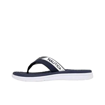 NAUTICA Slip-Resistant Flip Flops Men's Blue