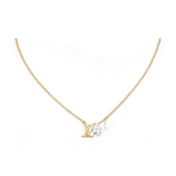 LOUIS VUITTON Metal Necklaces Women's Gold