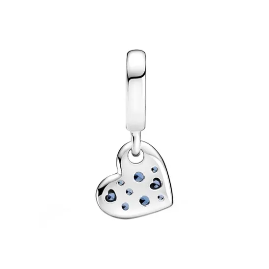 Pandora 925 Sterling Silver Pendants Women's Blue-1