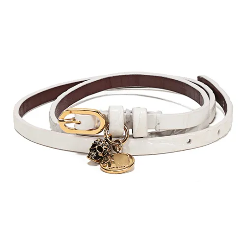 Alexander McQueen Wristbands Women's Bone White