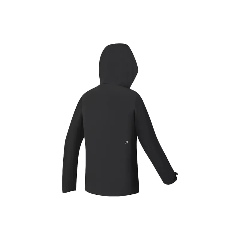 FILA A.P. Waterproof And Windproof Windbreaker Jacket Women's Pitch Black-2