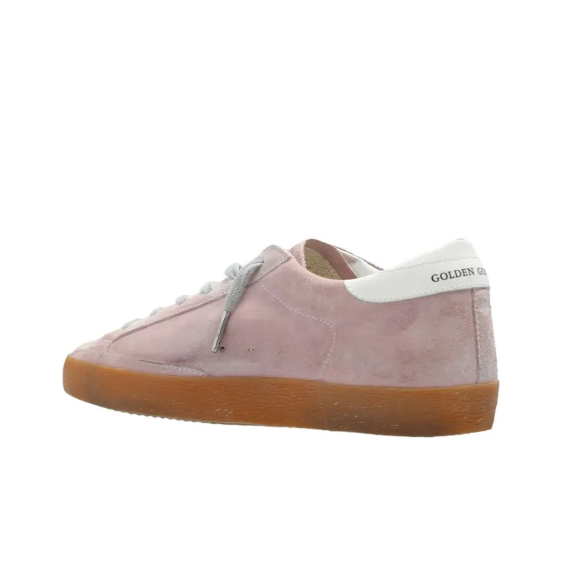 Golden Goose Super Star Low Top Skateboard Shoes Women's Pink-3