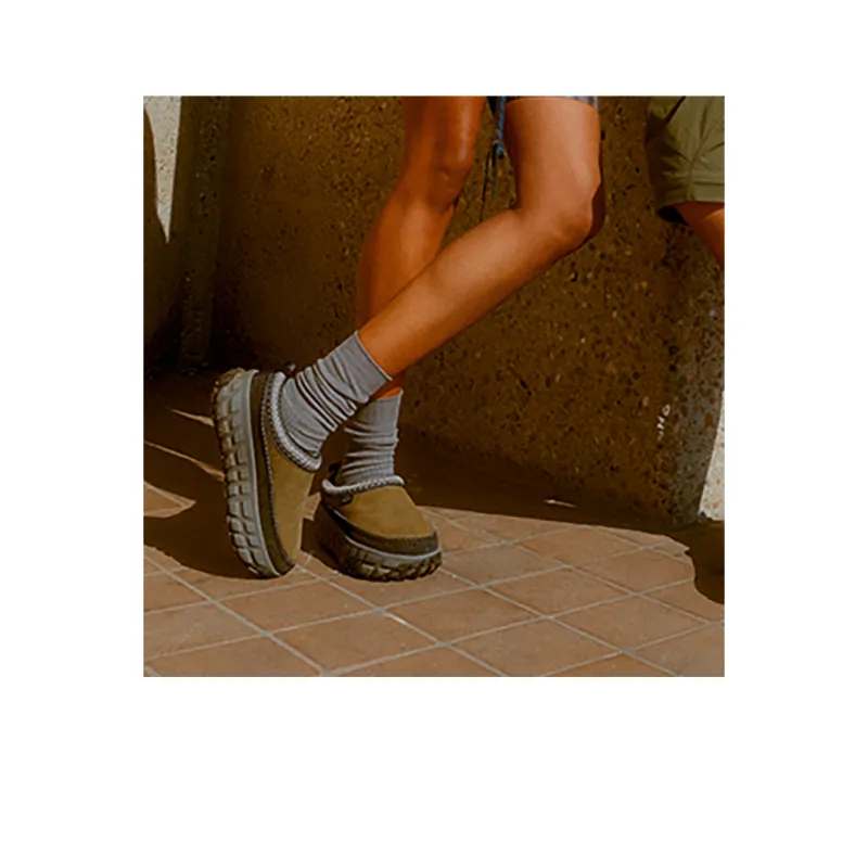 UGG Venture Daze Ultra Mini Boot Burnt Olive Charcoal-2