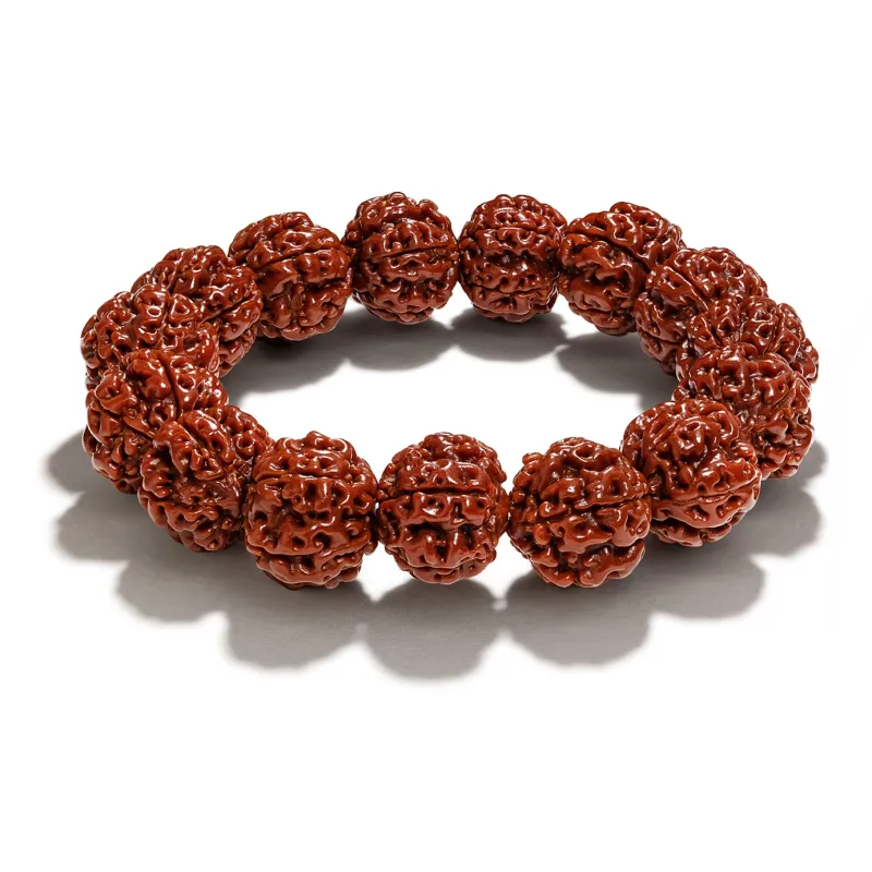 There Is You In The Long World King Kong Bodhi Seeds Textile Beaded Bracelet Unisex-5