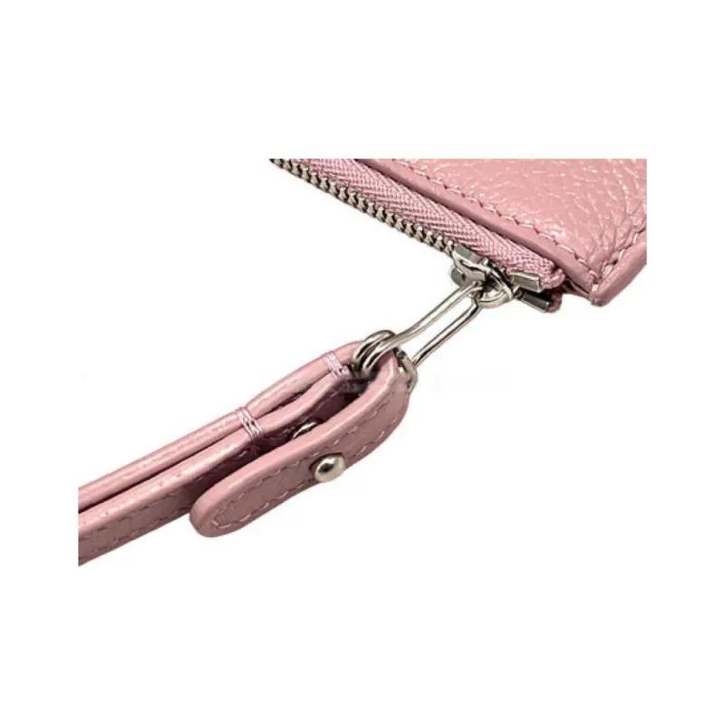 Balenciaga Calfskin Clutch Women's Pink-4