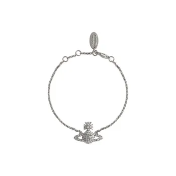 Vivienne Westwood Grace Bas Relief Bracelets Women's Silver