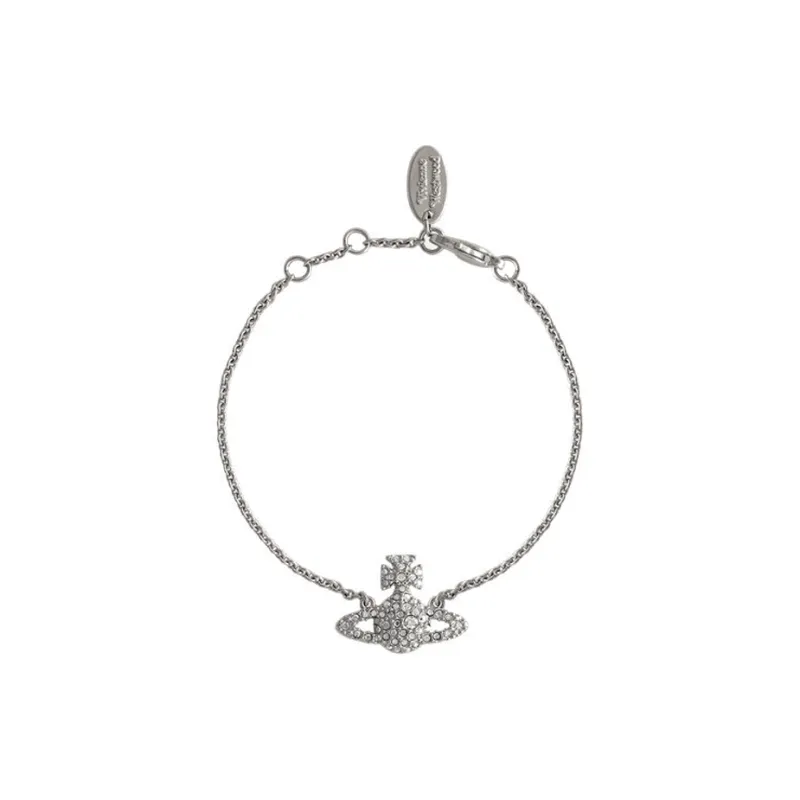 Vivienne Westwood Grace Bas Relief Bracelets Women's Silver-0