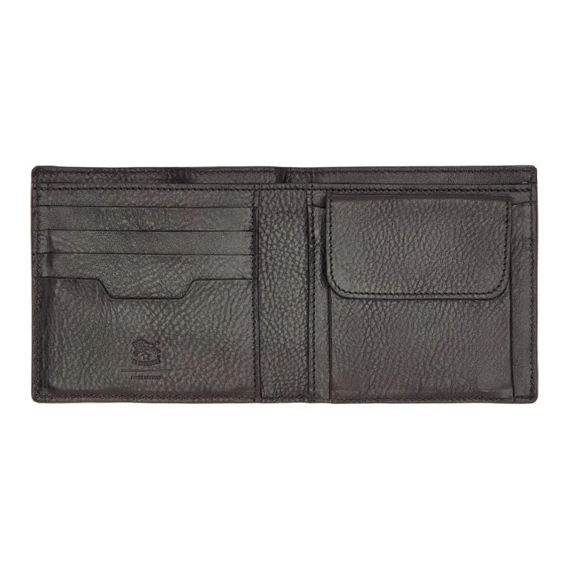 Il Bisonte Vegetable Tanned Cow Leather Wallet Men's Multicolor-2
