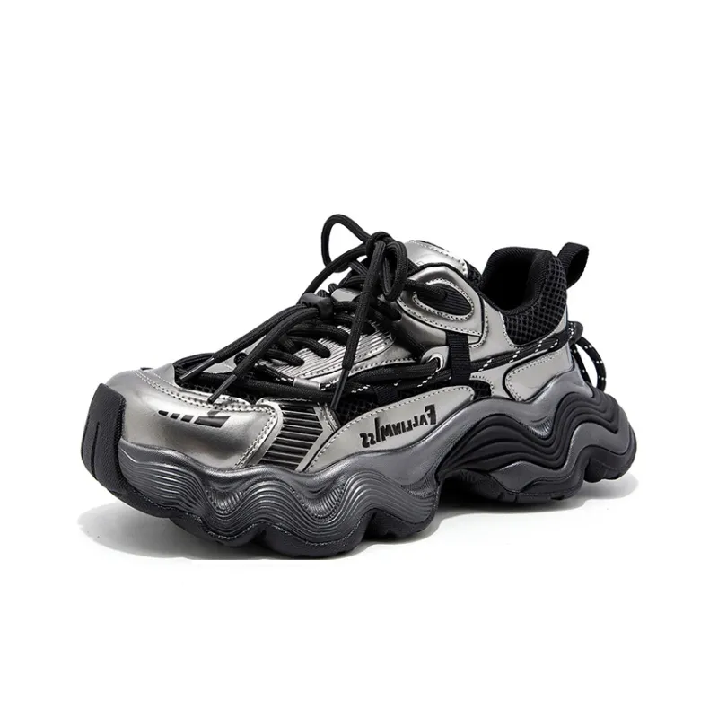 FALLINMISS Wave Shoe Series Low-Top Chunky Sneakers Women's-1