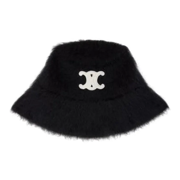 CELINE Bucket Hats Women's Black-0