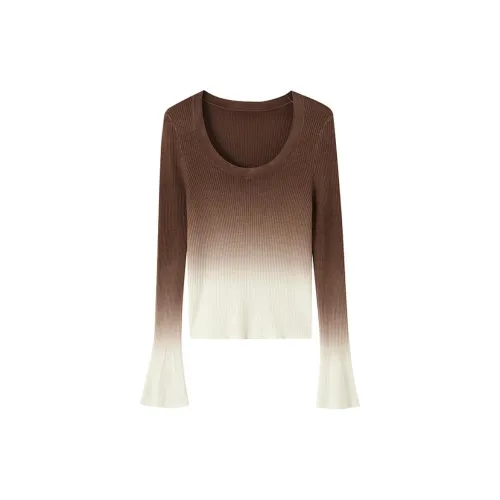 H'S Sweaters Women's Coffee