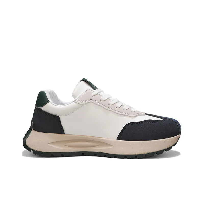 Meiretu Shock Absorbers With Slip Resistant And Abrasion Resistant Properties Low Top Casual Shoes Men's-1