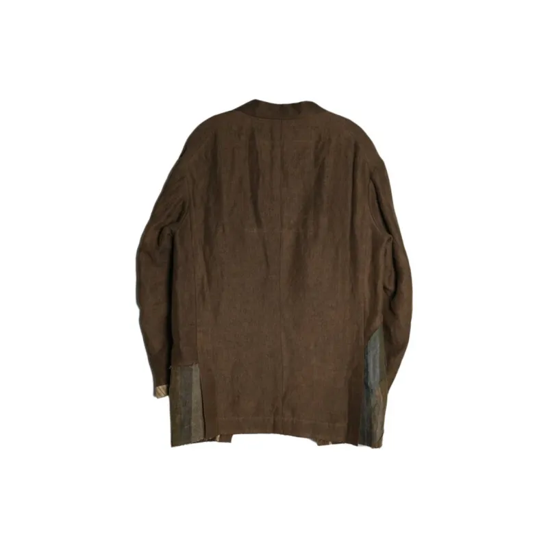 ZIGGYCHEN Sinngle Breasted Long Sleeved Jacket-1