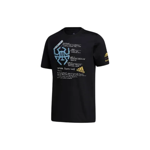 Adidas Donovan Mitchell T-Shirts Men Black