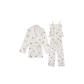 Smiling Flower Women's Pleuche 3-Piece Clothing Set