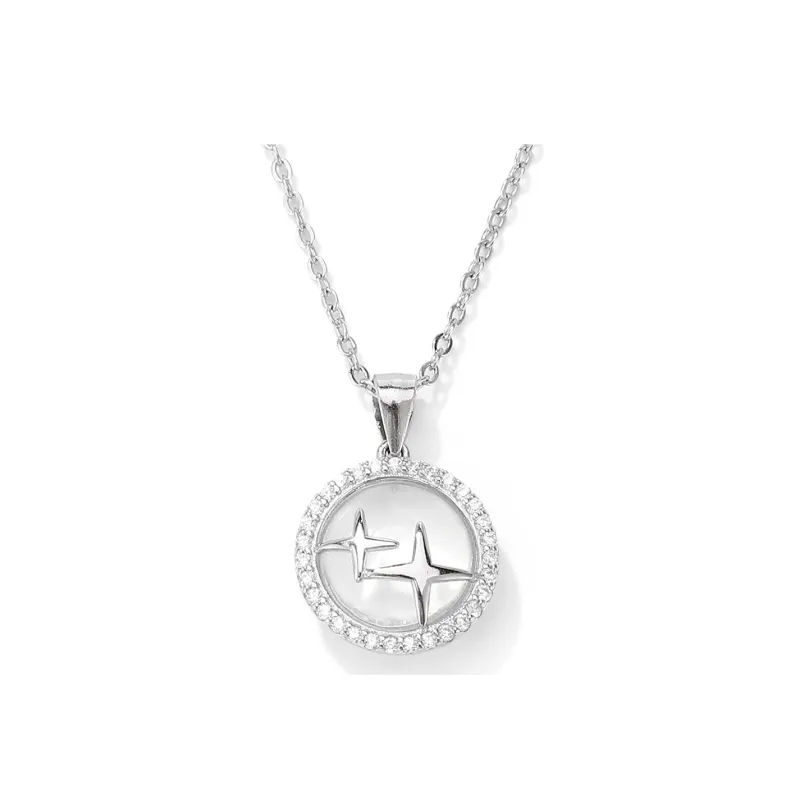 XXOFF Necklaces Women's Silvery White-0