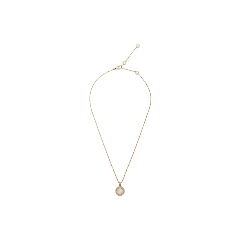 BVLGARI Series Mother Of Pearl Necklaces Unisex-2