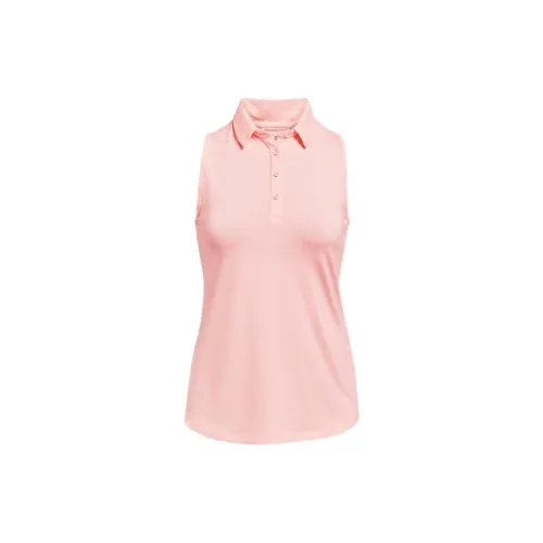 Under Armour Polo Shirts Women's Pink