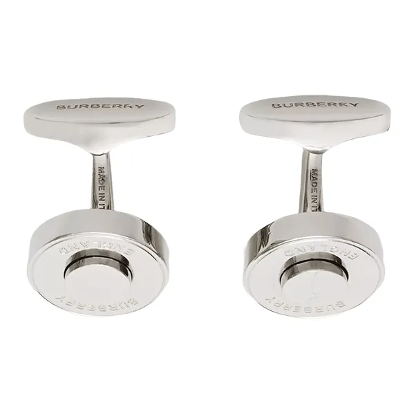 Burberry Cufflinks Men Silver-2