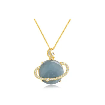 Emerald Dynasty Glutinous Jade Jadeite Necklaces Women's