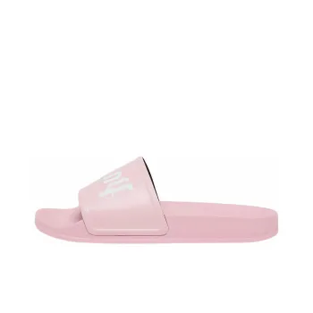 PALM ANGELS Pool Slides Soft Pink White Women's