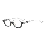 MK352YJ-005 Black Frame with Silver Circle and White Lens