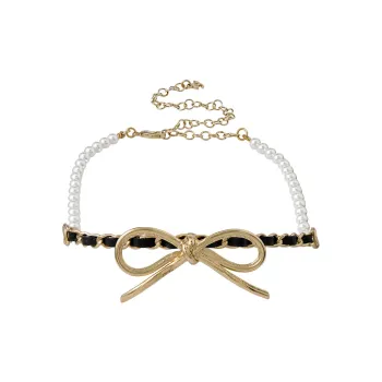 CHANEL Laces Necklaces Women's