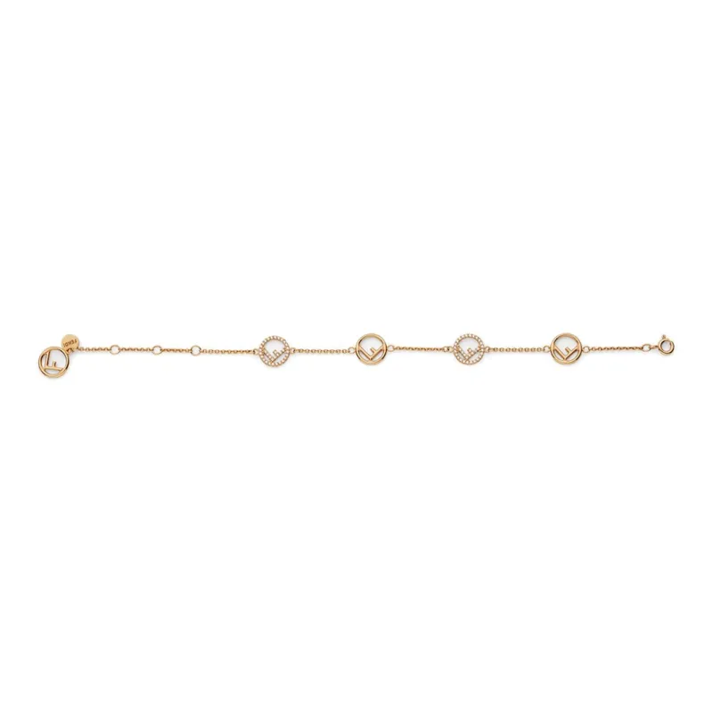 FENDI Bracelets Unisex Gold-0