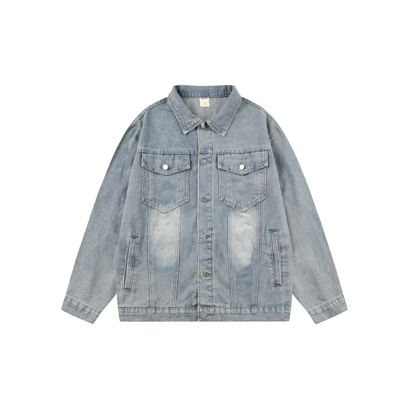 JINBEILE Denim Jackets Unisex-1