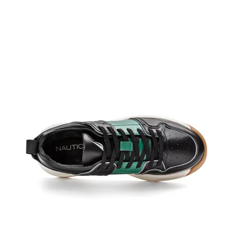 NAUTICA Breathable Moisture Wicking Slip Resistant Low Top Chunky Sneakers Men's-2