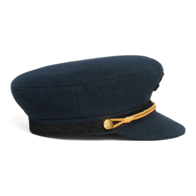 CELINE Triomphe Sailor Cap In Wool Cloth-2
