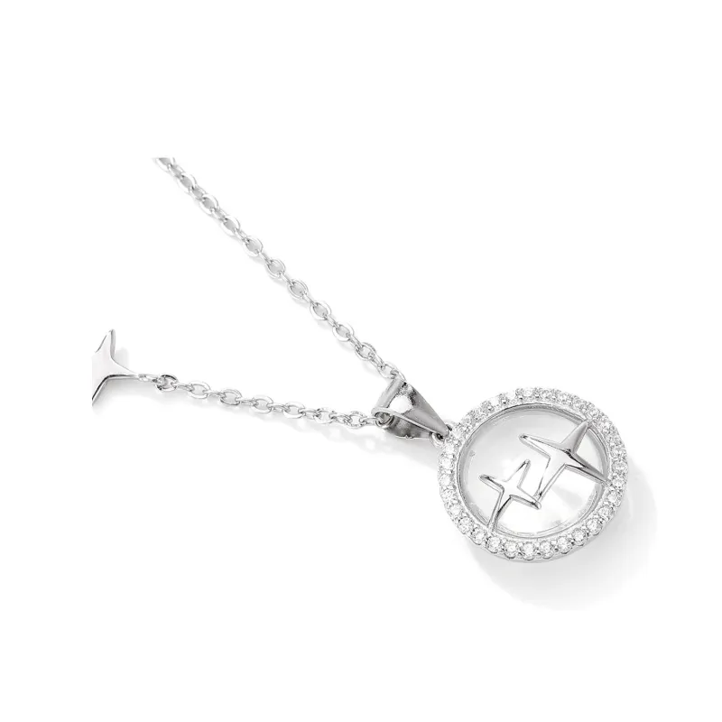 XXOFF Necklaces Women's Silvery White-1