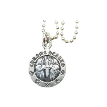 Chrome Hearts 925 Sterling Silver Necklaces Unisex Silver