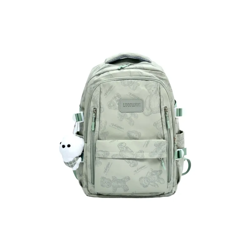 Victorian Traveler Nylon Backpack Regular Unisex Multicolor-12