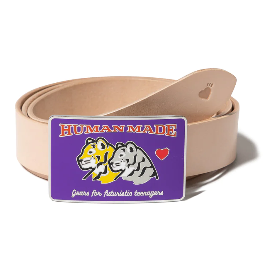 HUMAN MADE レザー ベルト ベージュ ハート型 HUMAN MADE HEART LEATHER BELT – HUMAN MADE Inc.
